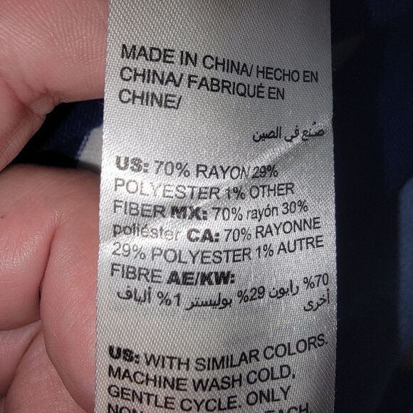 Chico's Multi-Colored Striped Button-Sleeve Pullover Sweater XXL - Picture 7 of 7